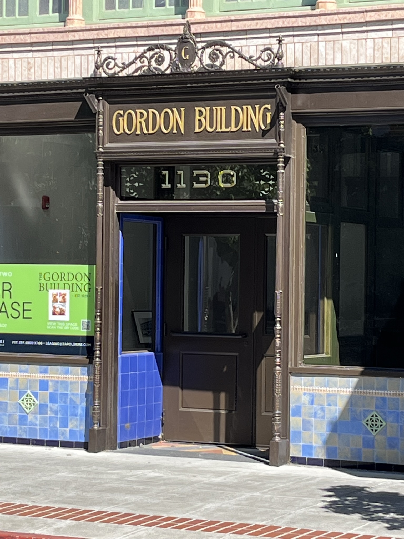 Rehabilitated south side entry